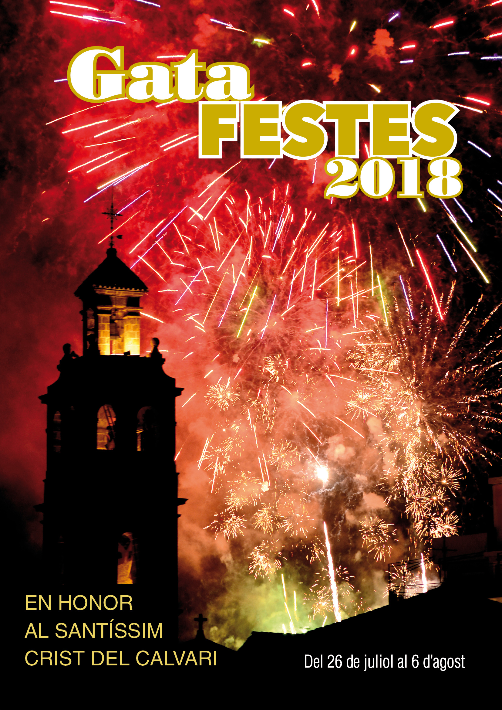 Fiestas en honor al Santísimo Cristo del Calvario 2018 Gata de Gorgos